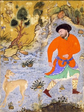  osen - Mand salukihund med Religiosen Islam